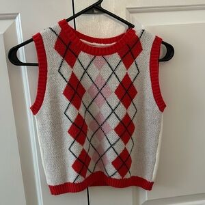 Argyle sweater